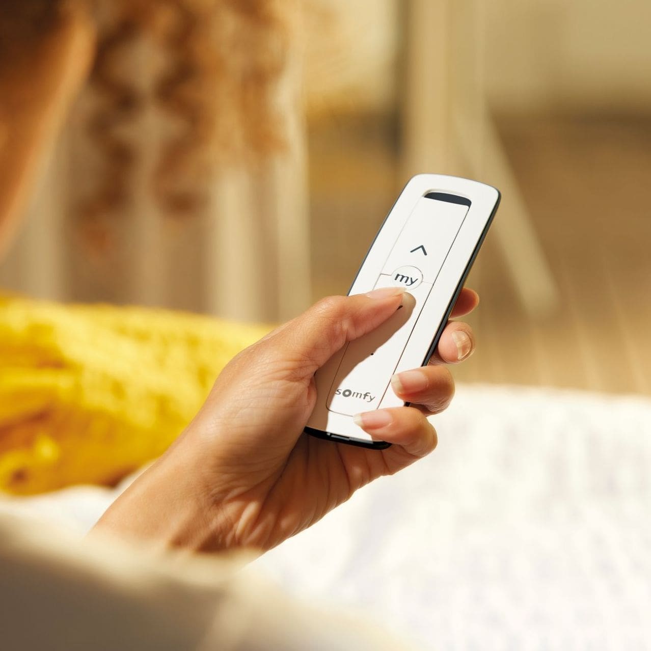 Afstandsbediening somfy situo voor geautomatiseerde raamdecoratie