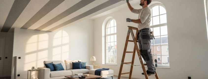 Behangen van een plafond: een complete gids voor een indrukwekkend interieur