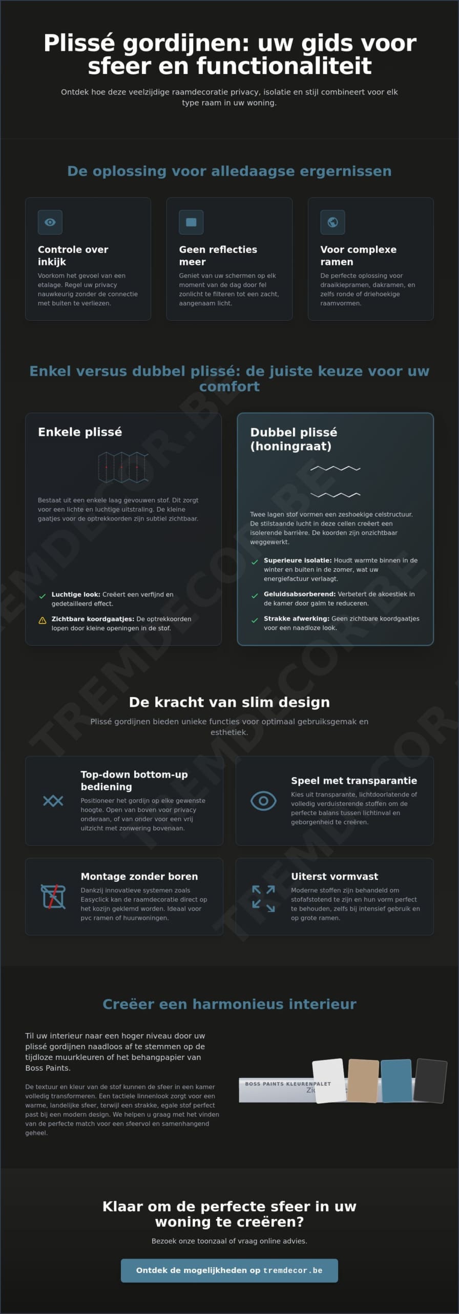 Plissé gordijnen: de perfecte balans tussen licht, privacy en esthetiek